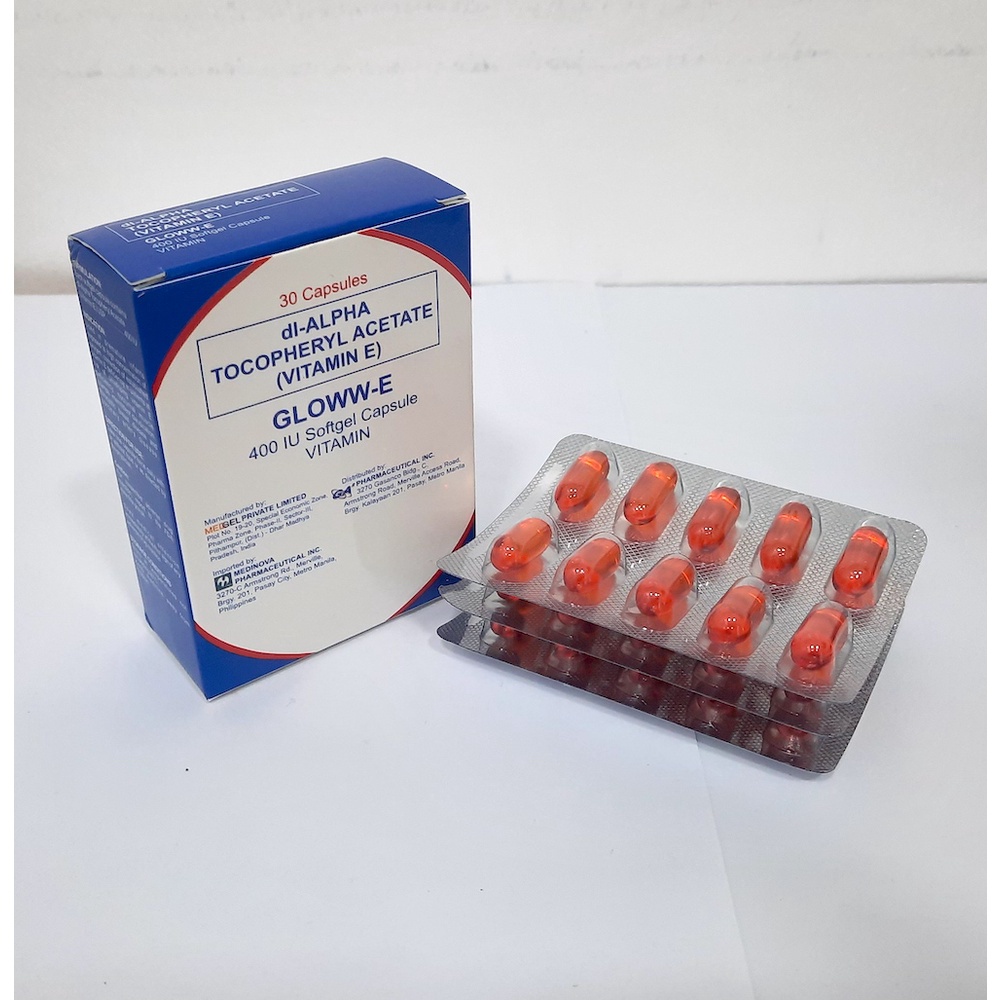 GLOWWE 400 IU Softgel Capsules for Healthy & Younger Looking Skin