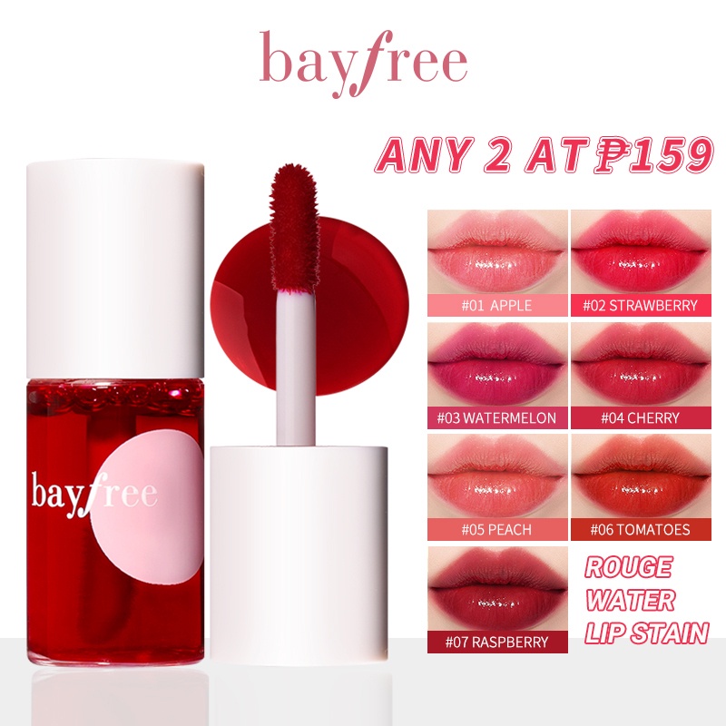 Bayfree Cheek & Lip Tint Waterproof and Sweatproof LongLasting Lip Makeup Shopee Philippines