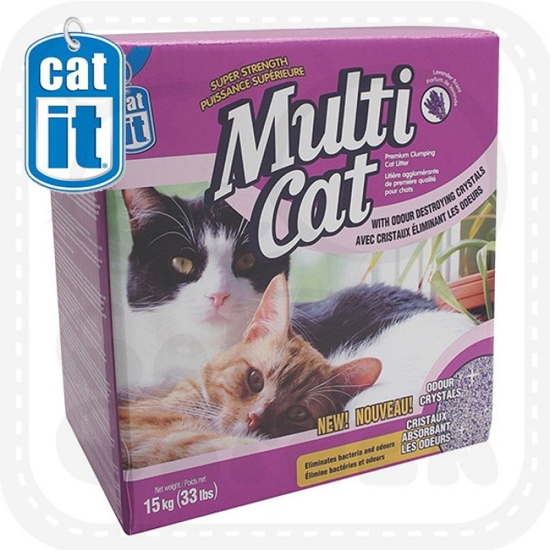 Catit Multi Cat Litter LAVENDER SCENT ( RPK 1KG ) Shopee Philippines