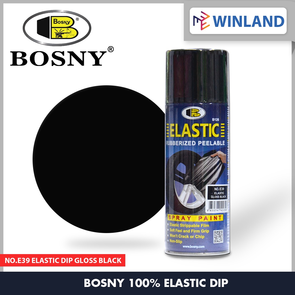 [7070]Bosny Elastic Dip Rubber Coating Peelable Spray Paint Fluorescent