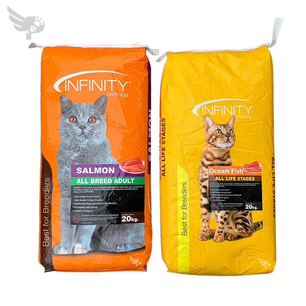 2024.COD Infinity Catfood 20kg Salmon flavor All Breed Adult Dry Cat