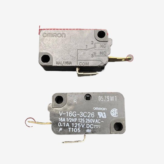 OMRON Omron V16G3C26 micro reset switch Panasonic microwave oven door