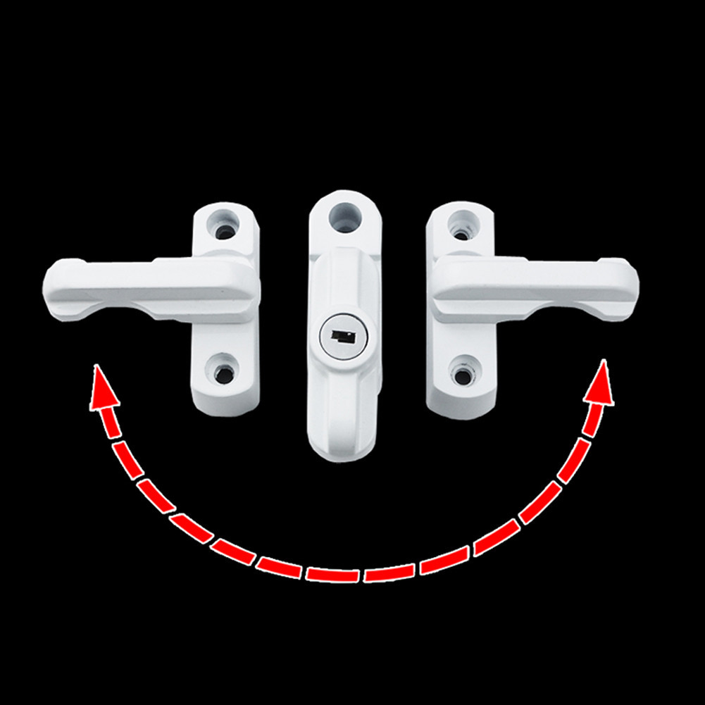☏With Key Window Locks Sash Window Jammer UPVC Timber Composite Door