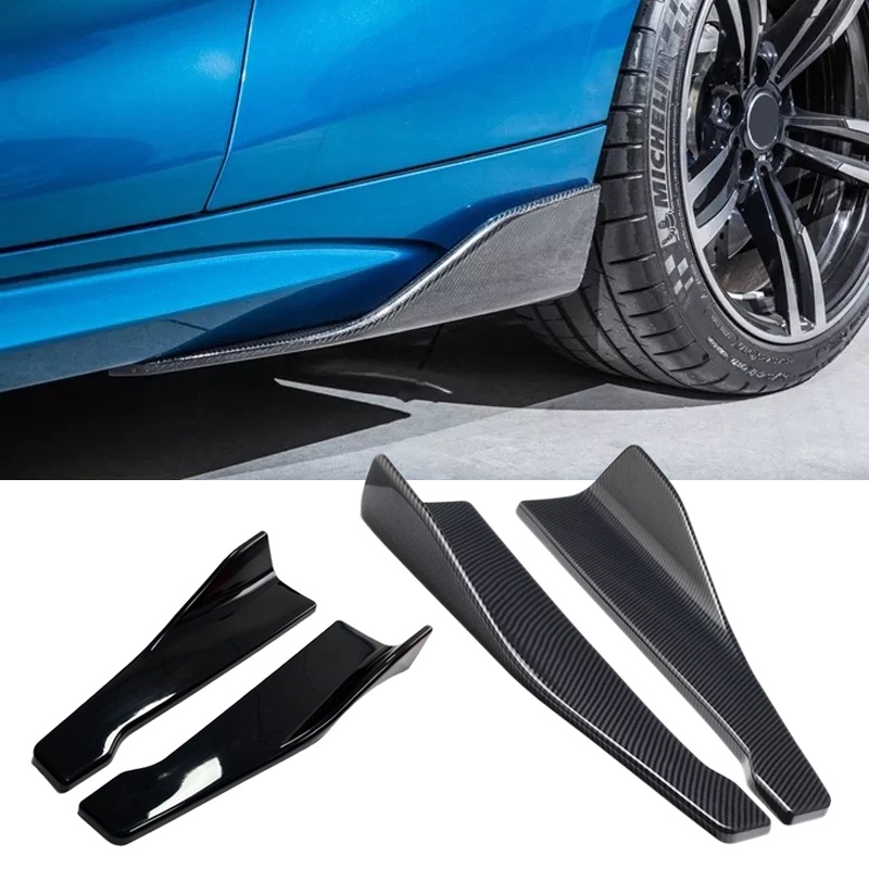 Universal Car Side Skirt Bumper Spoiler Splitter Protector For Bmw F30