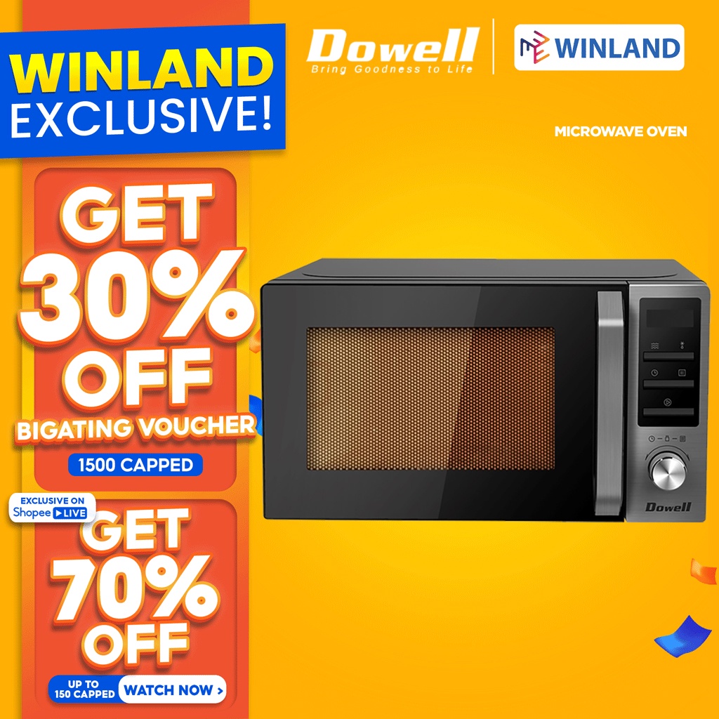 [5069]DOWELL by Winland Digital Microwave Oven 20L with 5Preset