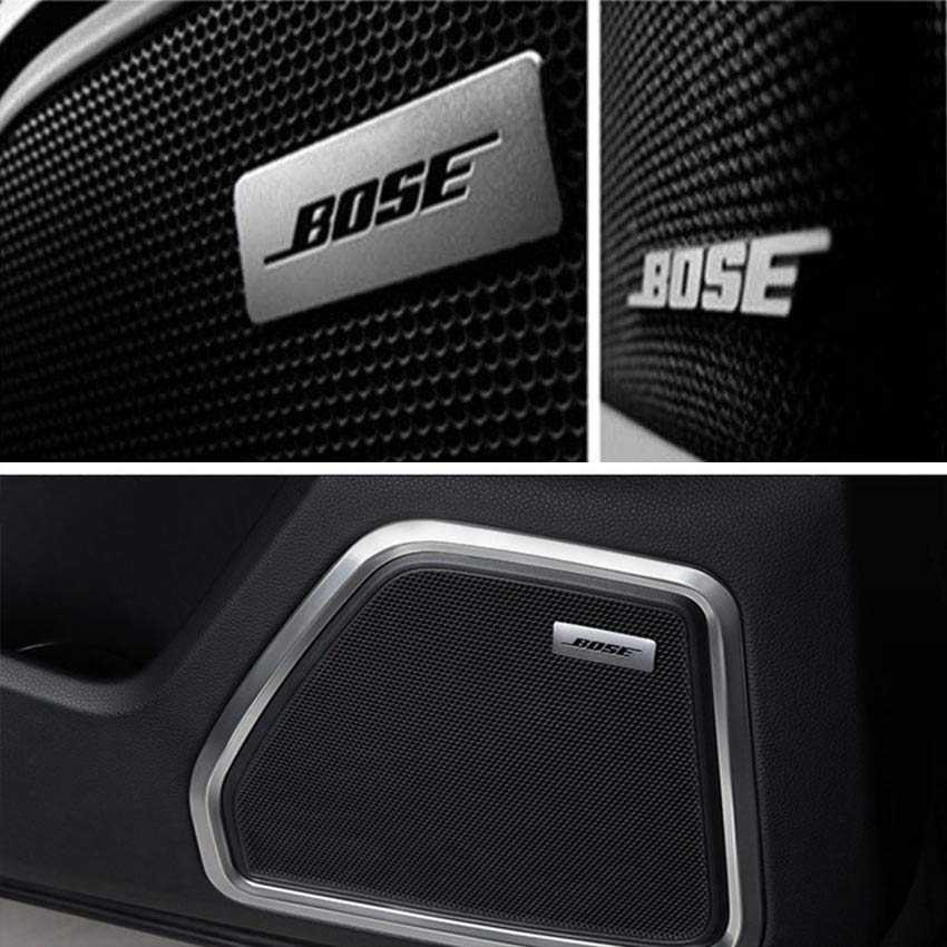 Car Speaker Sticker Audio 3D Aluminum Badge Emblem Stereo Styling Decal JBL Bose Harman/kardon