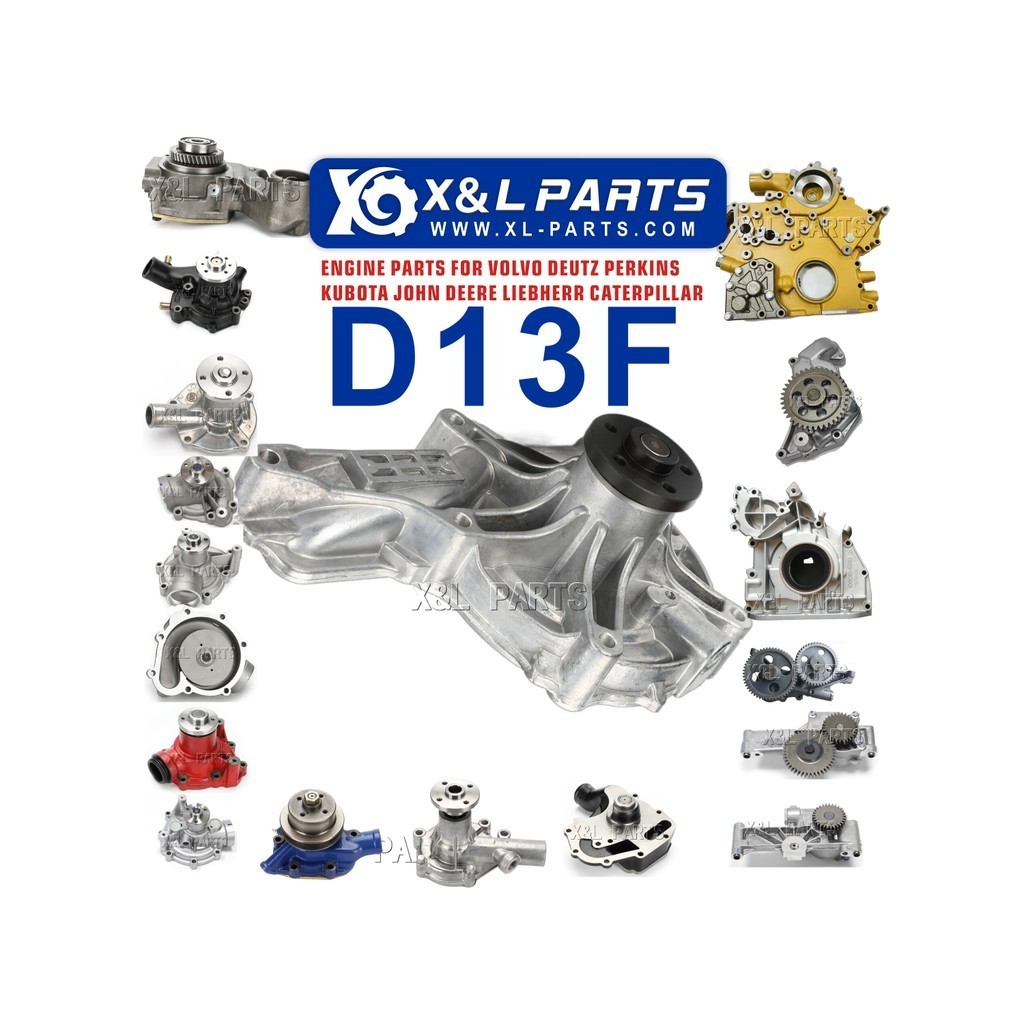 Machinery Parts Engine Water Pump 20744939 22197705 D12 D13 Water Pump