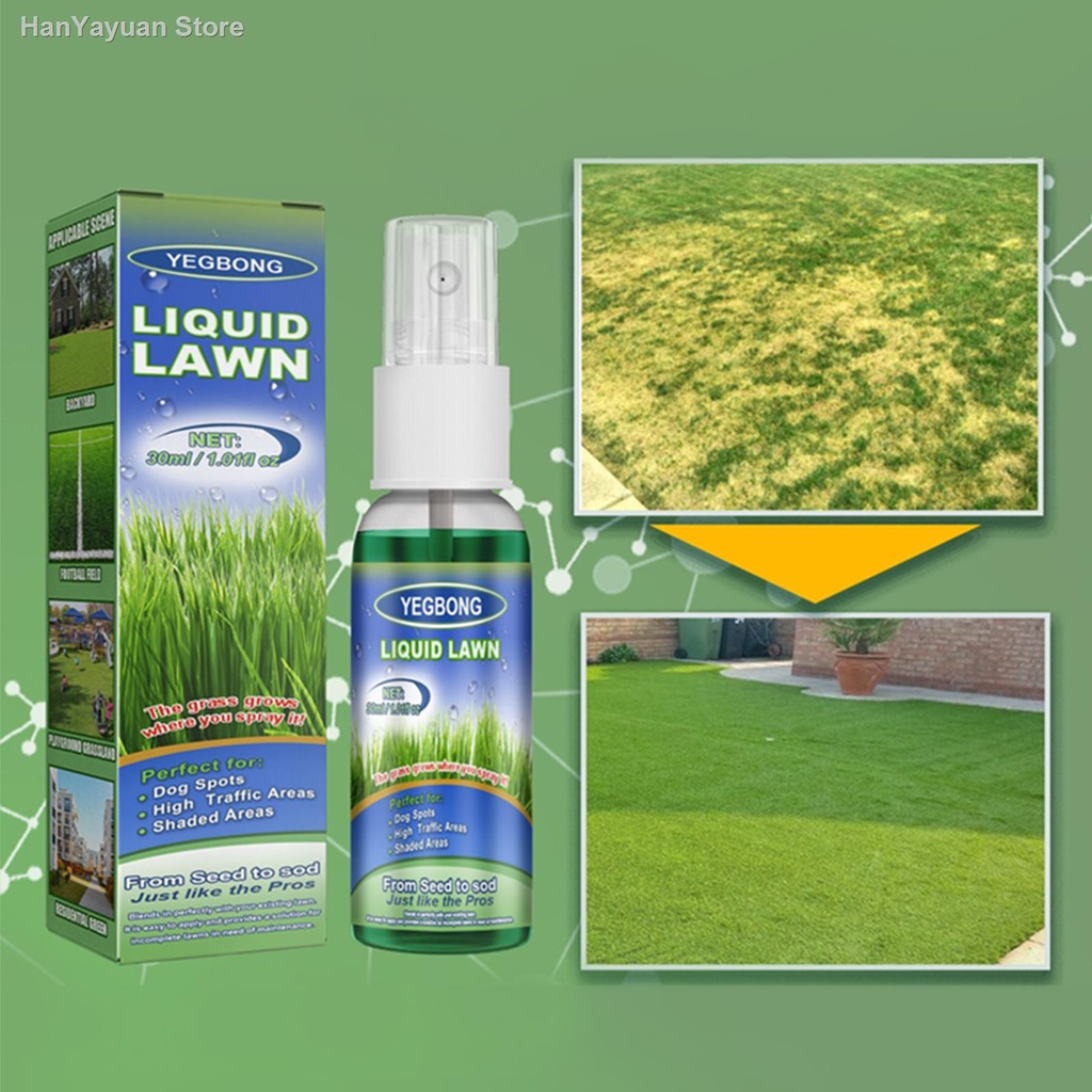 pepper spray self defense☒Green Grass Lawn Spray Household Seeding