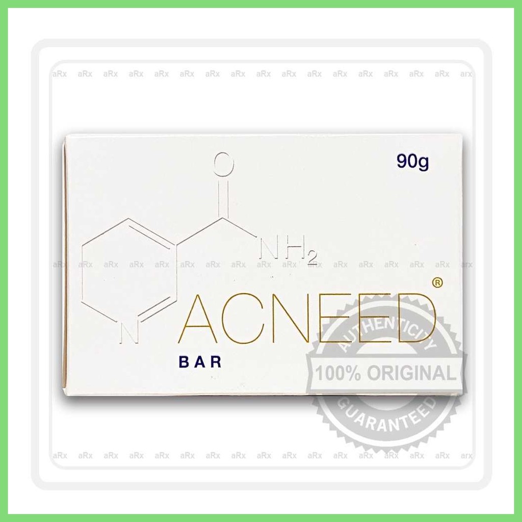 Acneed^C}Bar}ve>Soap}ZK)90g>fF}(For)fw>Acne}Xv)Management) Shopee
