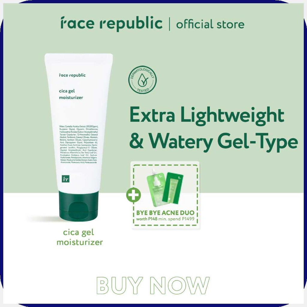 Face=C/MA*Republic'W,CICA,cN!Gel,zS\Moisturizer"rQ50mL\dx"[cv\Oily