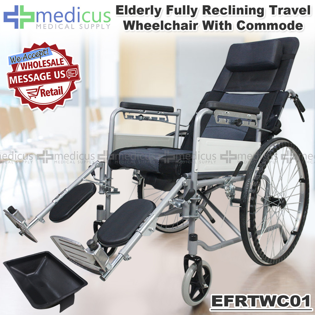 Medicus EFRTWC01 Wheelchair for Senior Sale High Back Reclining