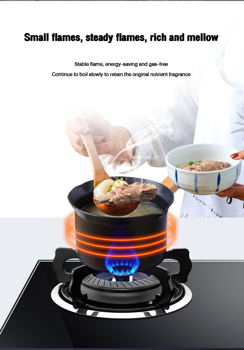 IKER household embedded dual purpose gas stove downwind igniter 2