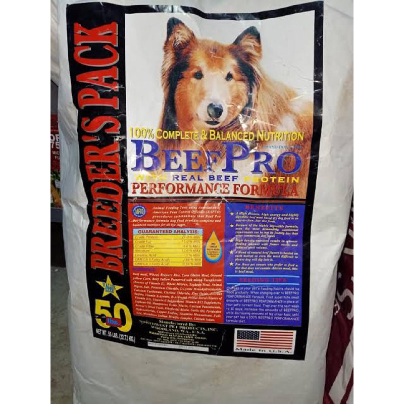 Beefpro & Strike All Stage Dog Food 27CP (PUPPY & ADULTS 1kgs REPACKS