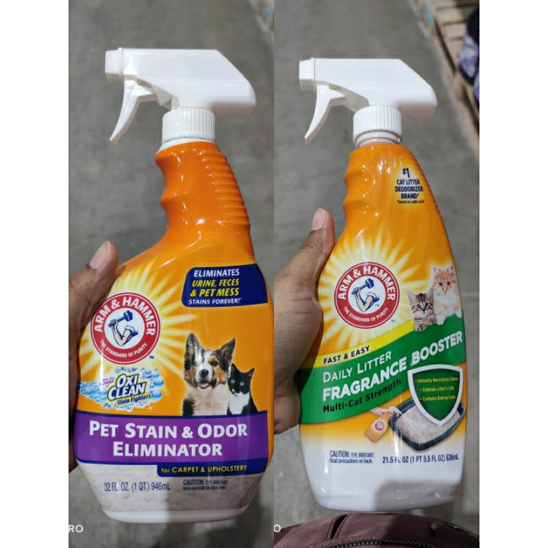 S&R Arm & Hammer Pet Stain Odor Eliminator & Litter Fragrance Booster
