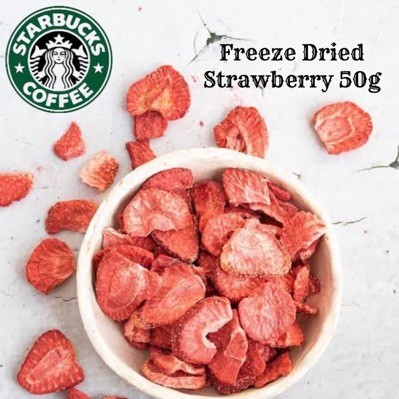 Starbucks Freeze Dried Strawberry 50g Shopee Philippines