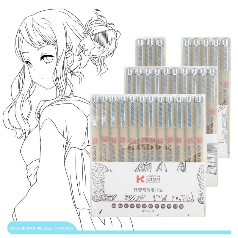 Sakura Pigma Micron Pen Detail Drawing Fine liner Pen Sketch Brush Pen