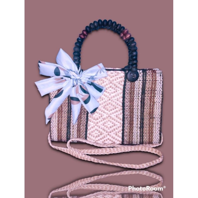 2in1 Native Abaca Bags (Handbag/Slingbag) Shopee Philippines