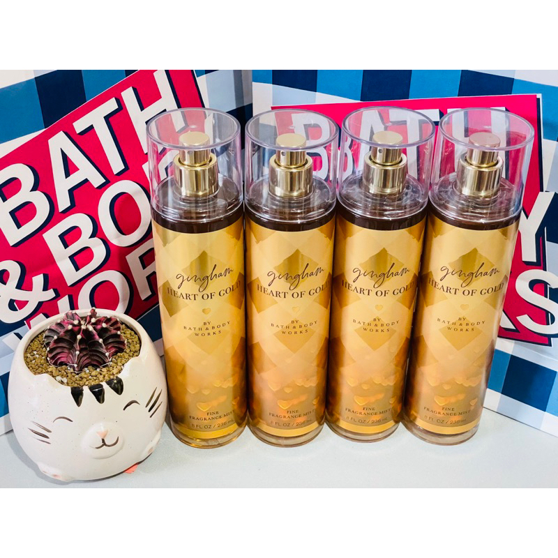 GINGHAM HEART OF GOLD Bath and Body Works Shopee Philippines