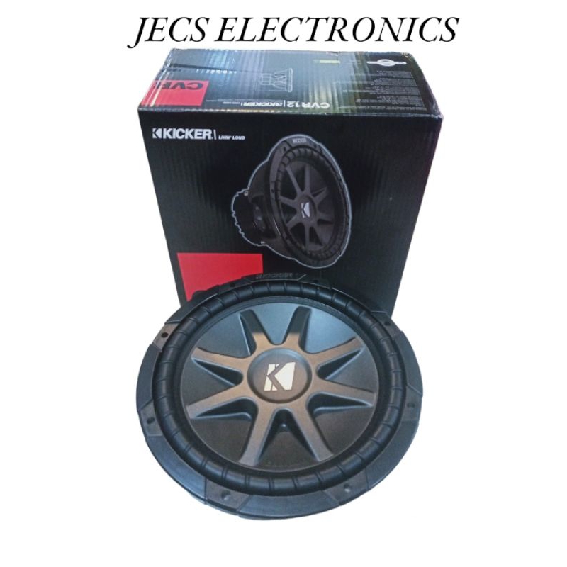 KICKER COMPVR12 SUBWOOFER Shopee Philippines