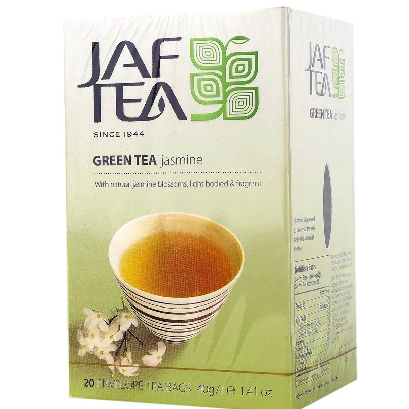 JAF Pure Infusions / Herbal Tea (20 tea bags) Green Tea Jasmine