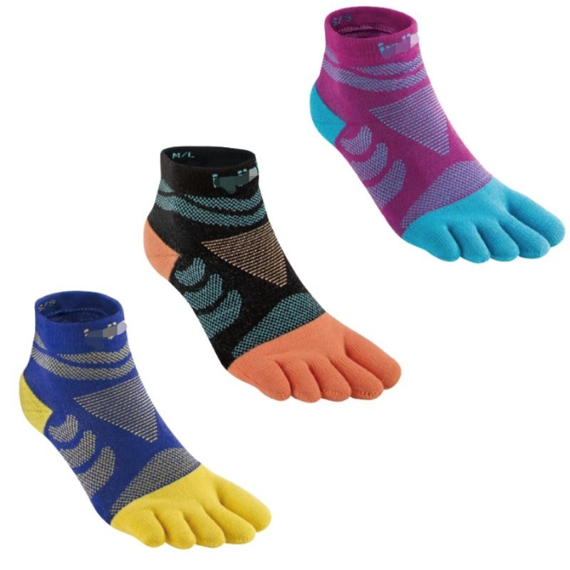 Professional Elite Quick Dry Men's Socks 5 Toe Crew Length Work