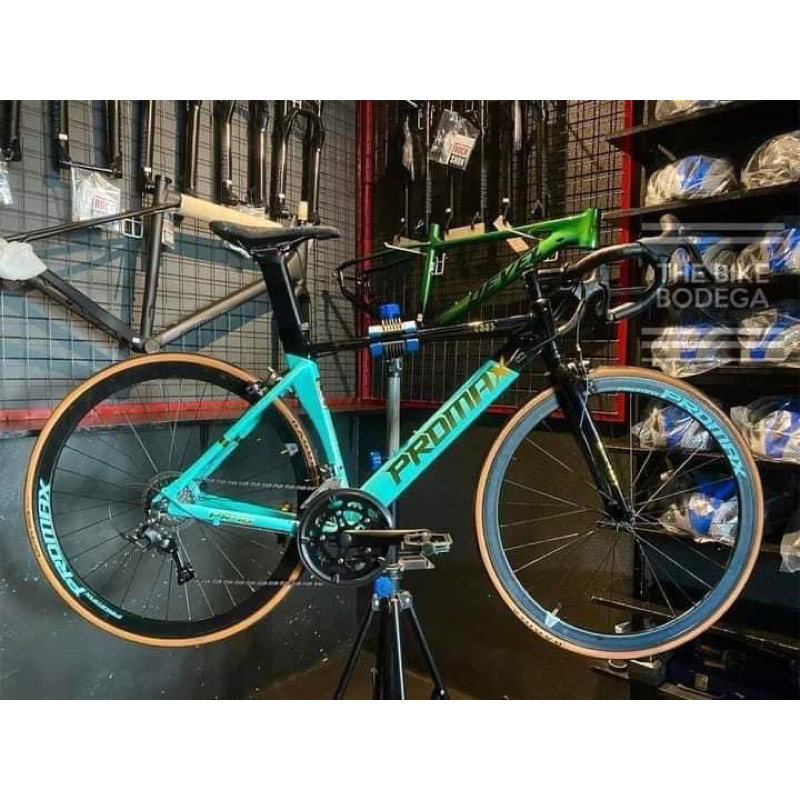 PROMAX PR40 2x8 RAGUSA AARON 2x9 AERO ROADBIKE 2023 SMOOTH WELDING