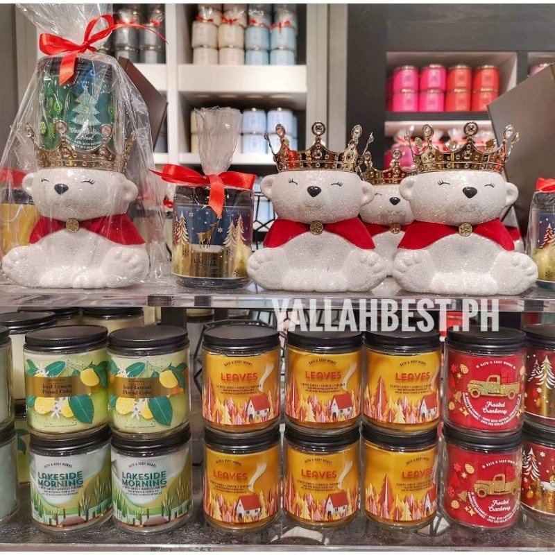 Bath and Body Works Polar bear Pedestral single holder Shopee Philippines