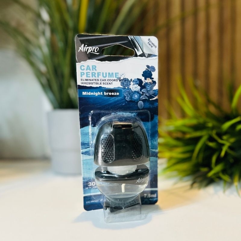 Airpro Car Air freshener Clip 4ML and Airpro Car Perfume 7.5ML Shopee