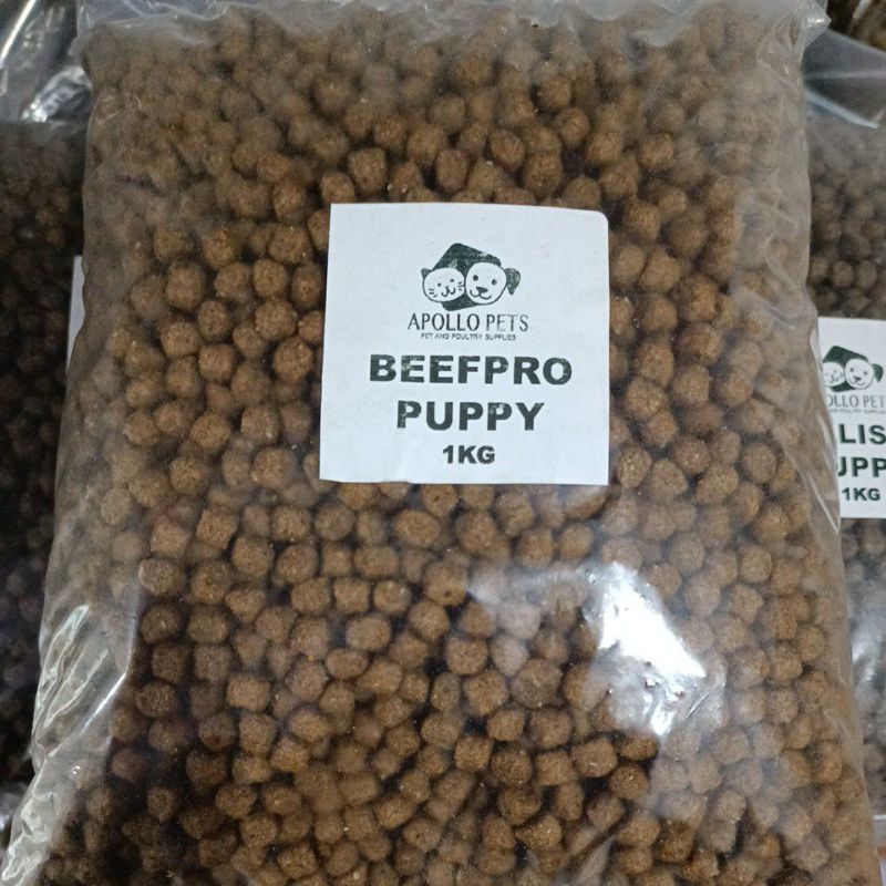 Beef Pro Dog Food Puppy Adult 1kg Shopee Philippines