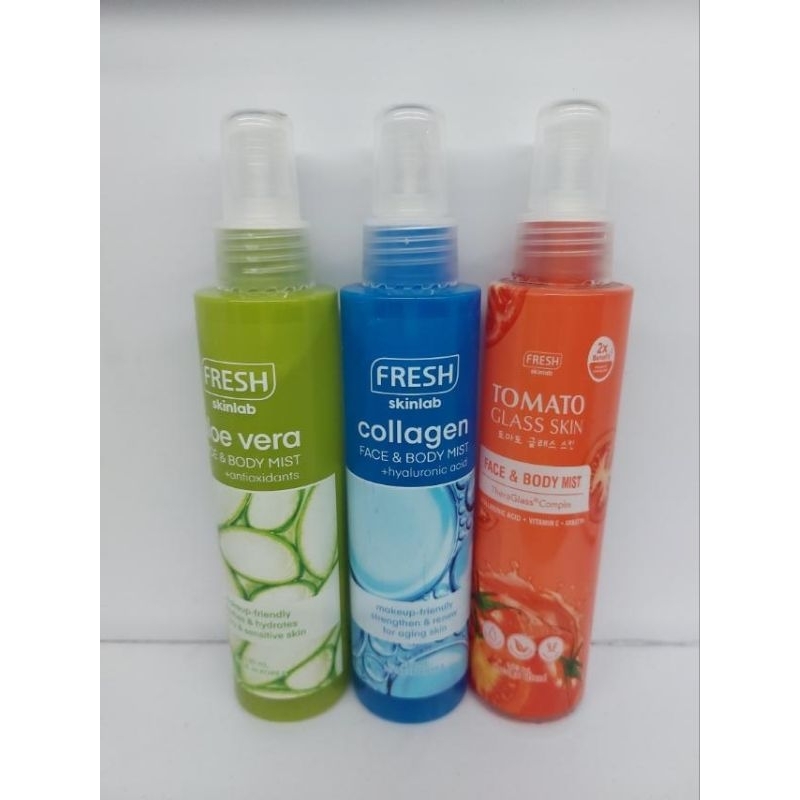 Fresh Skinlab Aloe Vera/Collagen/Tomato Glass Skin Face & Body Mist