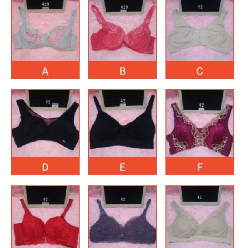Korean bra size 42 sale Shopee Philippines