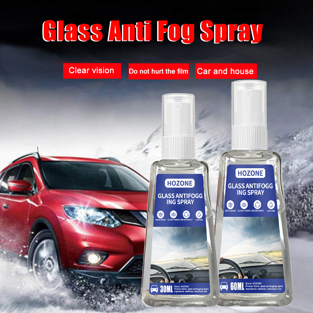 60ML Anti Fog Spray For Cars, Side Mirror, Windshield Glass Anti