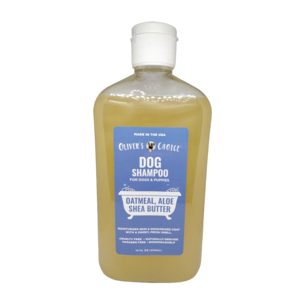 Dog Shampoo w/ Oatmeal and Aloe. Shea Butter For Smelly Dogs Puppy