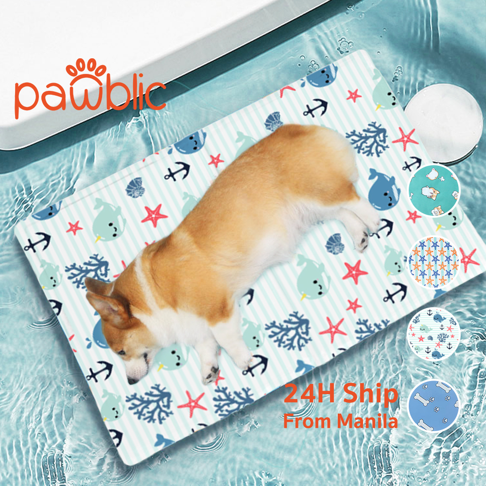 【Ready Stock】Cooling Pad For Dog Pet Cat Mat Ice Pad Antichew Extra