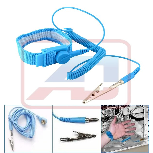 Anti Static Wristband Strap With Grounding Wire Electrostatic ESD