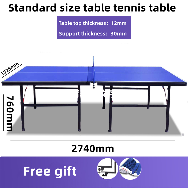 Table tennis table standard size with support and net no wheels Shopee Philippines