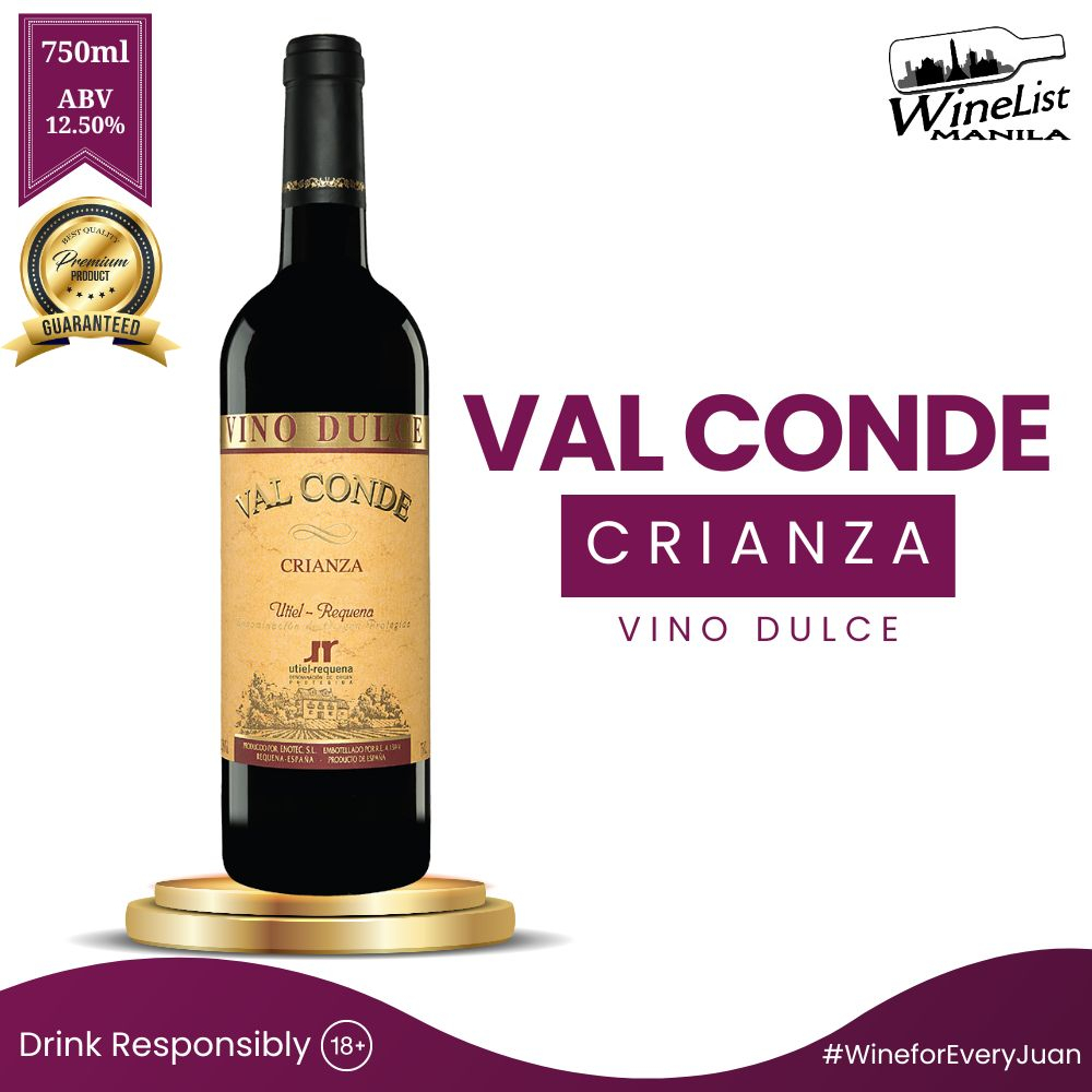 Val Conde Crianza Dulce Utiel Requena, Spain Red Wine 750ml