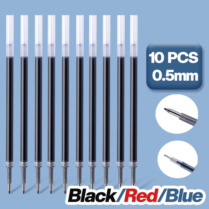 0.5mm Gel Pen Ballpen Refill Carbon Pen Refill School Office Supply