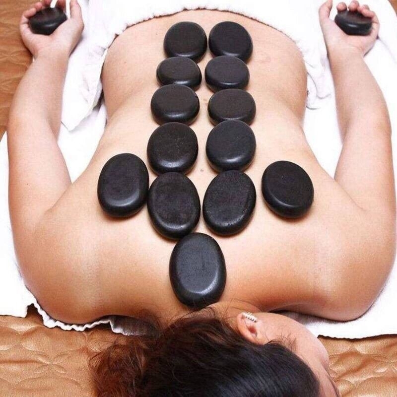Spa Hot Energy massage Stone Natural Spa Massge Stone Shopee Philippines