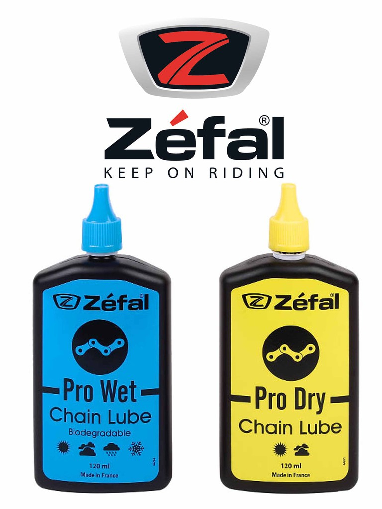 ZEFAL BICYCLE CHAIN LUBE PRO DRY /WET LUBE ZEFAL 120ML LEGIT 100