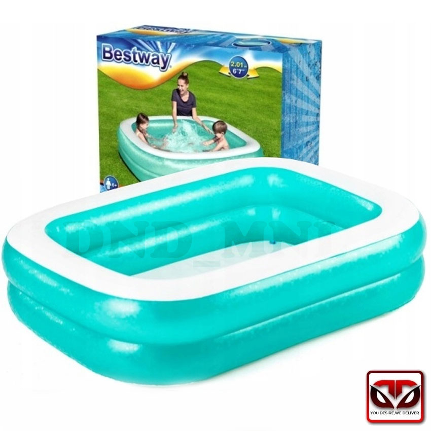 D&D Bestway 54005 Outdoor Family Inflatable Swimming Pool (201cm X