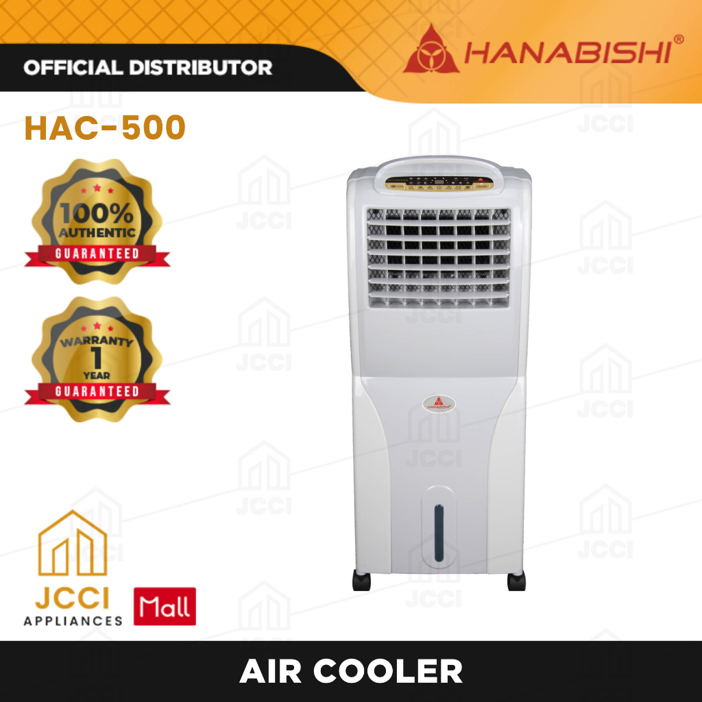 Hanabishi Air Cooler 100L Honey Comb Filter Original with 1 Year