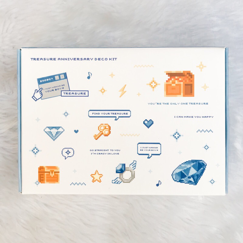 TREASURE AUGUST DEBUT ANNIVERSARY OFFICIAL MERCH DECO KIT Shopee
