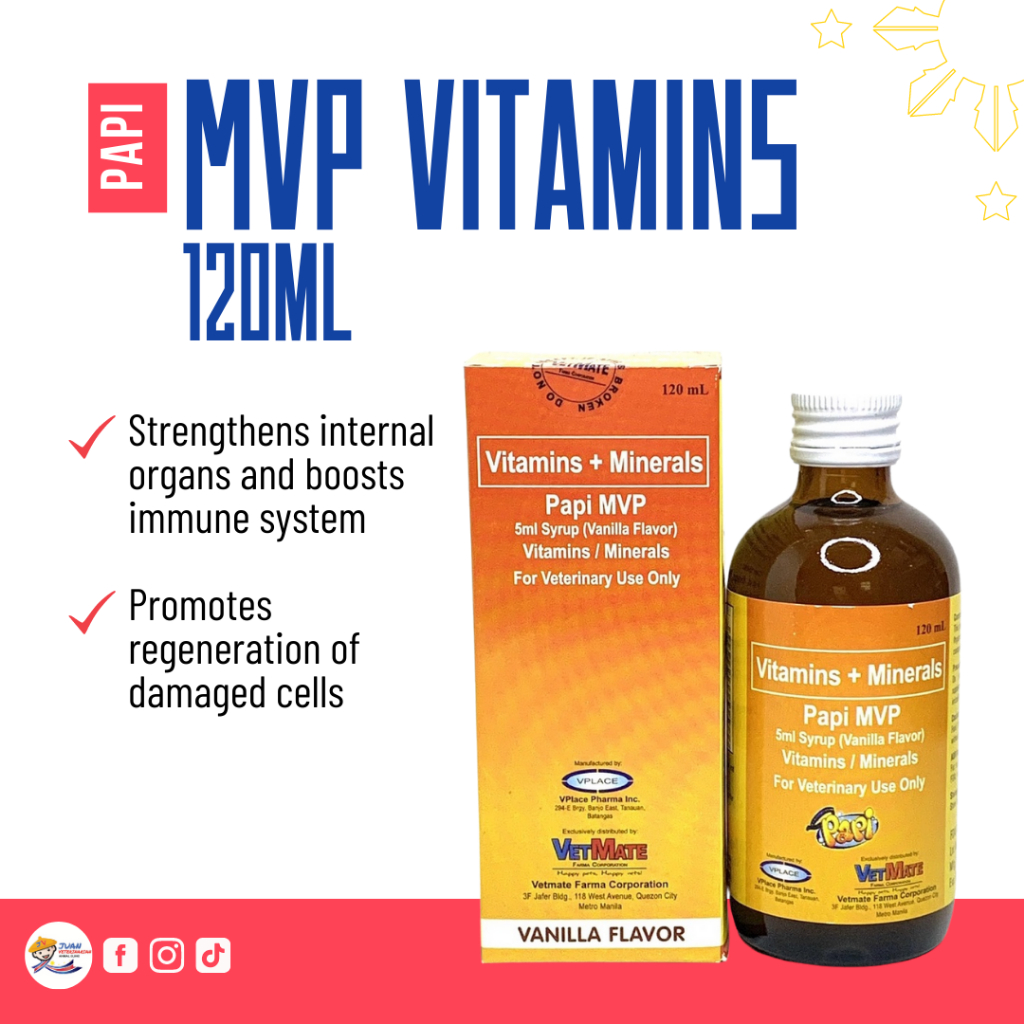 Papi MVP Multivitamins and Minerals 120ml Shopee Philippines