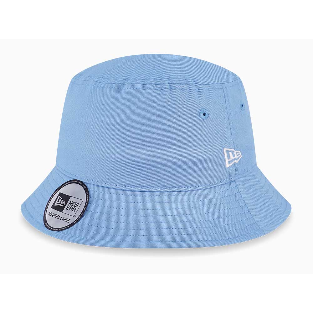 New Era Plain Carolina Blue Tapered Bucket Hat Shopee Philippines