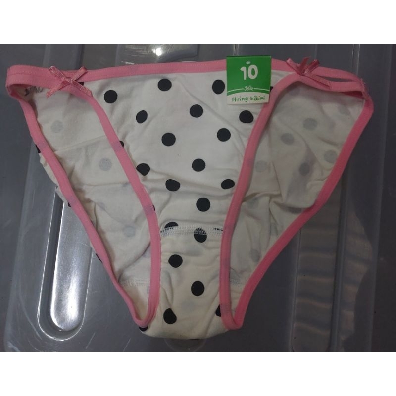 Justice Girl's String Bikini Underwear 10 years Shopee Philippines