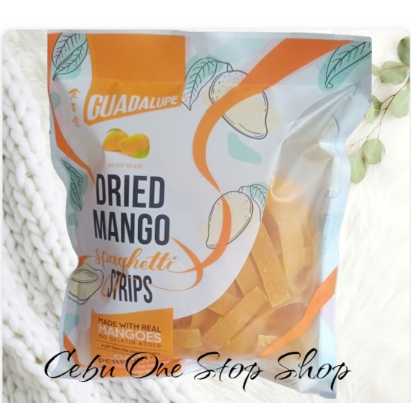 GUADALUPE "DRIED MANGO Spaghetti Strips" 240G Shopee Philippines