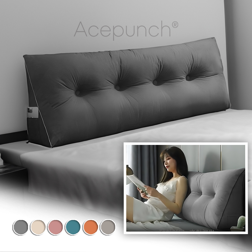 Big Pillow Headboard Cushion Wall Pillow Crystal Short Plush