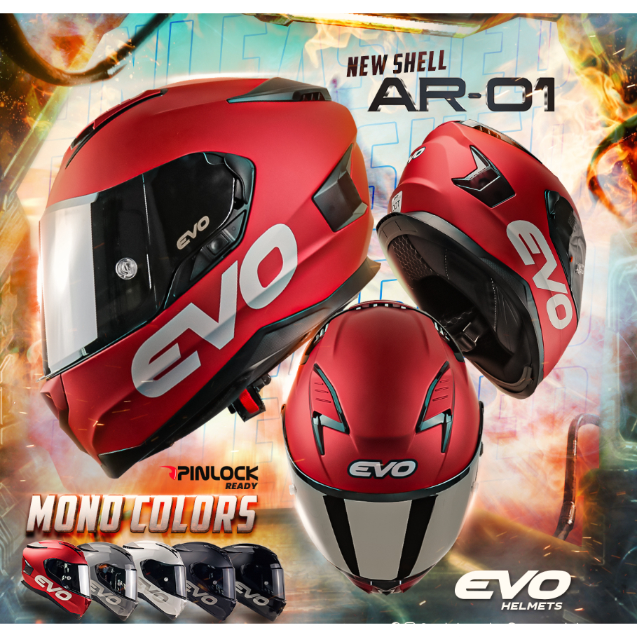 EVO HELMET AR01 MONO COLORS Shopee Philippines