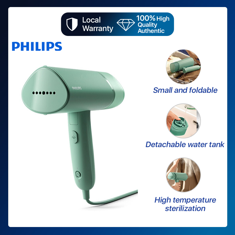 Philips STH3010/70 Foldable Handheld Garment Steamer 3000 Series Portable Ironing Machine
